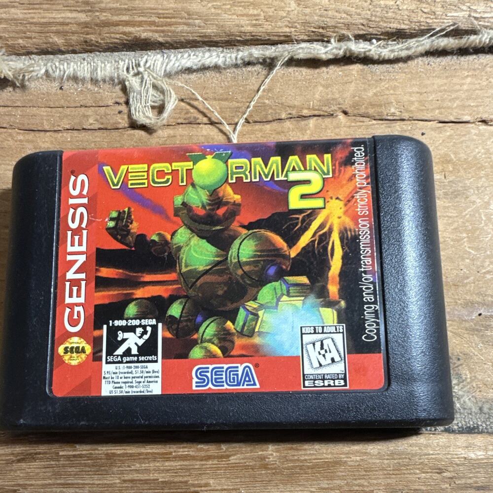SEGA Vectorman 2 Vectorman Series (Sega Genesis) Action & Adventure KA